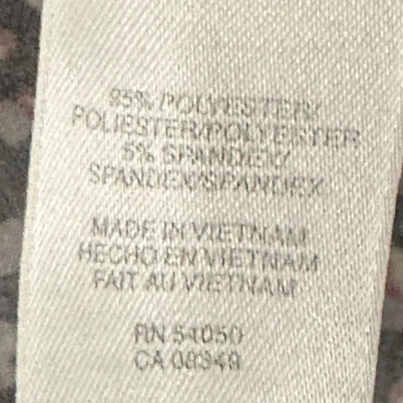 Jones New York Multi Color Print Stretchy Flowy - Picture 9 of 9